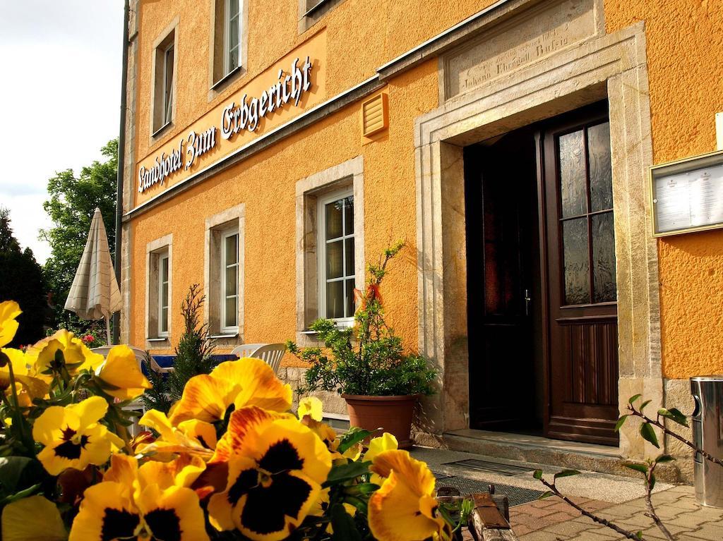 Landhotel Zum Erbgericht Stolpen Eksteriør bilde
